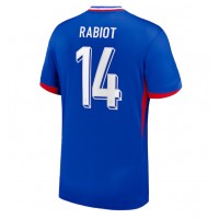 Frankrike Adrien Rabiot #14 Replika Hemmatröja EM 2024 Kortärmad